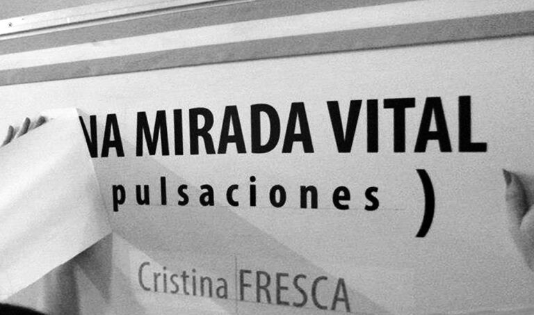 Página portfolio de identidad corporativa para 'Cristina Fresca'